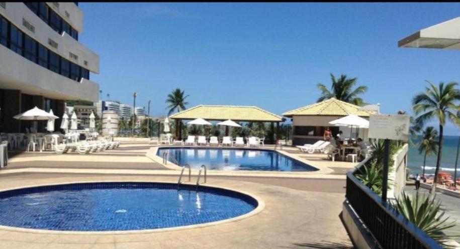 Lindo Apartamento Para Familia Ondina Apart Hotel Salvador Esterno foto
